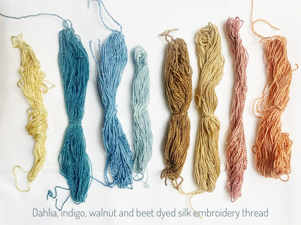 Naturally Dyed Embroidery Thread – Diana Vinh Art